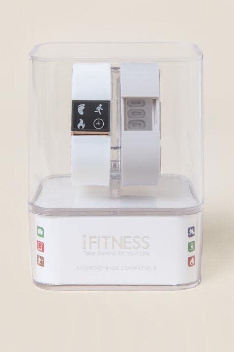 Francesca's Vesta Fitness Tracker Watch - Gray
