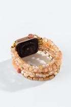 Francesca's Sophie Beaded Smartwatch Band - Blush