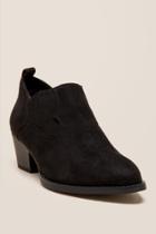 Cl By Laundry Charming Western Ankle Boot - Black