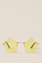 Francescas Star Power Sunglasses - Yellow