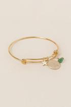 Francesca's Cancer Zodiac Charm Bracelet - Gold
