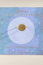 Francesca's Libra Constellation Coin Ring - Gold