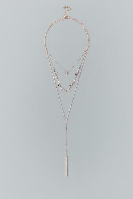 Francesca Inchess Kimberly Rose Gold Layered Necklace - Rose/gold