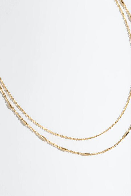 Francesca's Jo Layered Choker - Gold