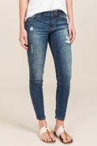 Eunina Dark Distructed Skinny Jeans - Dark