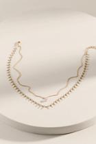 Francesca's Amelia Layered Chain Necklace - Gold