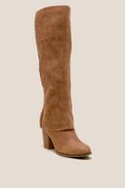 Francesca Inchess Fergalicious Tender Hi Shaft Boot - Tan