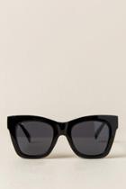 Francescas Juniper Thick Frame Sunglasses - Black