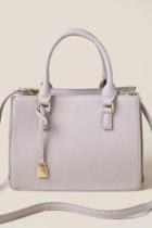 Francesca's Regina Accordion Satchel - Mauve