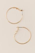 Francesca's Ermes Hoop Earring - Gold