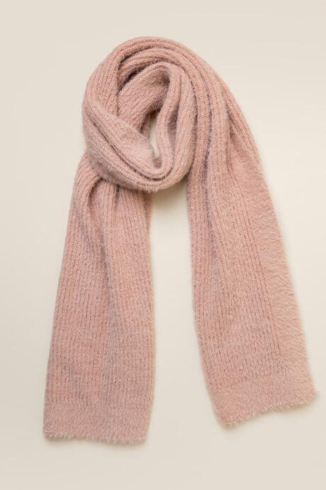 Francesca's Roxanne Eyelash Scarf - Blush