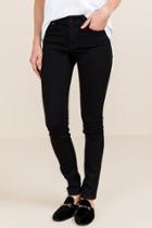 Cello Serena Mid Rise Black Jeans - Black