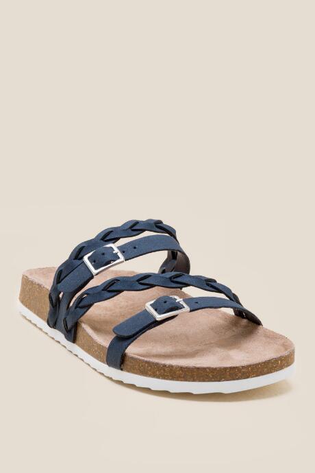 Indigo Rd. Indigo Rd Syler Braided Footbed Sandal - Navy