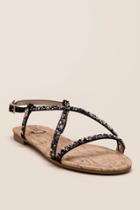 Circus By Sam Edelman Hilary Embellished Sandal - Black