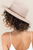 Francesca's Tucson Felt Panama Hat - Blush