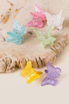 Francescas Maeve Butterfly Clip Set - Multi