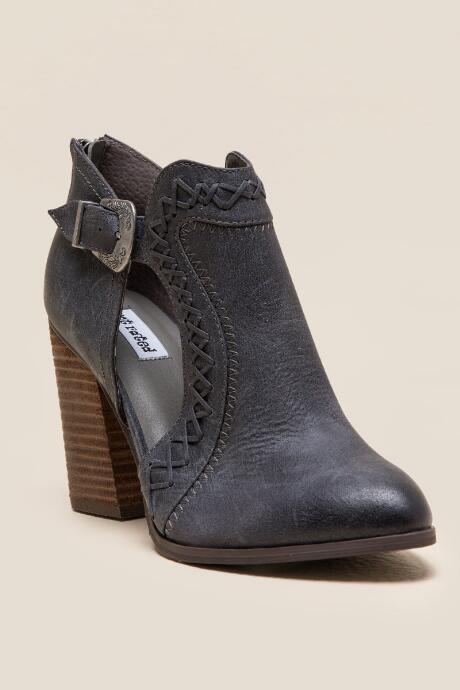 Not Rated Junior Chopout Ankle Boot - Navy