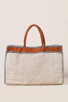 Francescas Large Naomi Tote In Ivory - Ivory