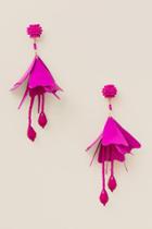 Francesca's Soledad Deconstructed Flowers In Blush - Fuchsia