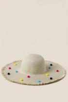 Francescas Milly Multi Pom Hat - Natural