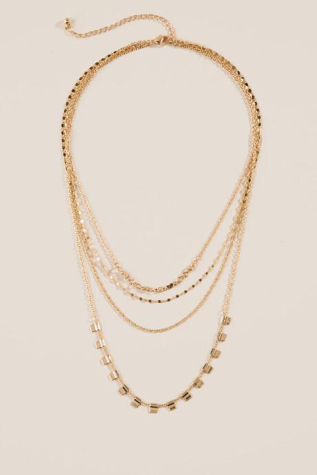 Francesca's Freya Layered Necklace - Gold