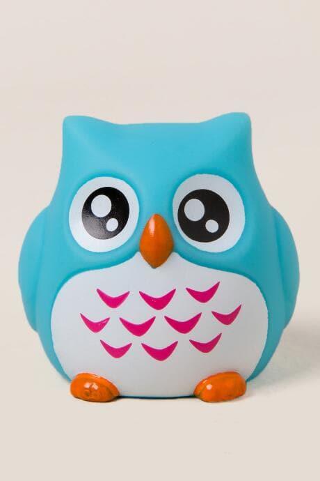 Toysmith Investments, Inc. Blue Light Up Owl