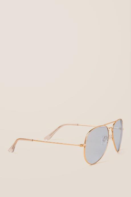Francesca's Mirabel Purple Lens Aviators - Lavender