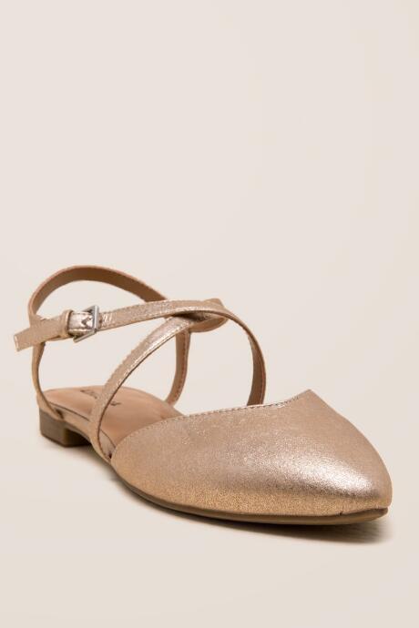 Indigo Rd. Genetic Strappy Flat - Rose/gold