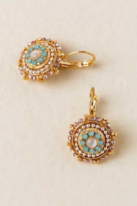 Francesca's Esme Short Drop Earrings - Multi
