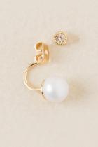 Francesca's Cerys Pearl Drop Earring - Pearl