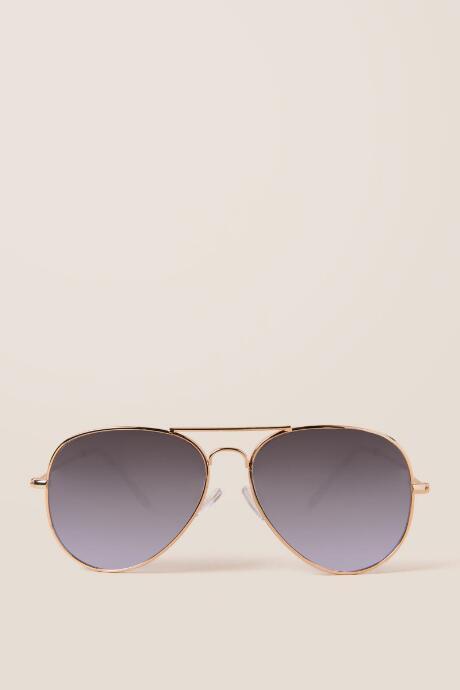 Francescas Natalie Metal Frame Aviators - Lavender