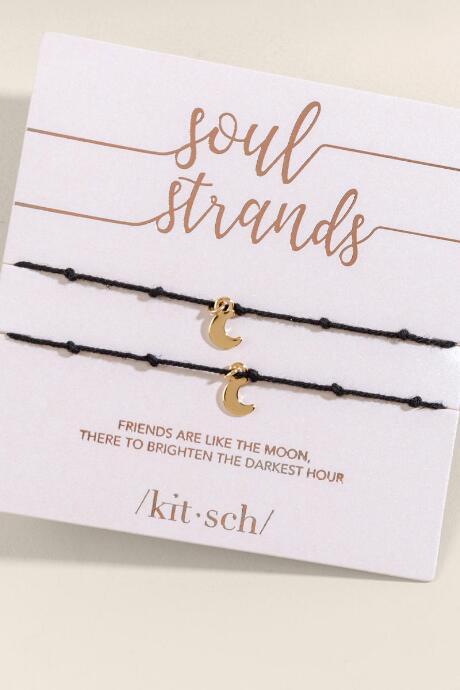 Kitsch Soul Strand Bracelet - Gold