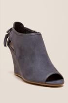 Cl By Laundry Brinley Tassel Wedge Bootie - Gray