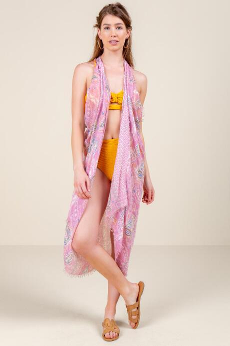 Francesca's 5 Ways To Wear Swim Wrap In Pink - Pink