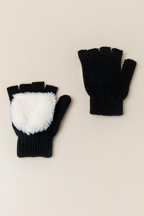 Francesca's Roxanne Flip-top Glove - Black