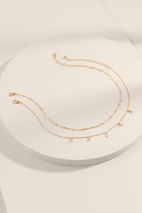 Francesca's Bryce Pearl Delicate Necklace - Pearl