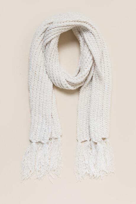 Francesca's Fargo Solid Oblong Scarf - Ivory