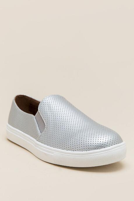 Wanted Pinellas Metallic Sneaker - Silver