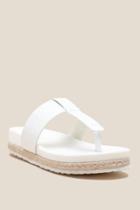 Francesca Inchess Wanted Clyde Sandal - White