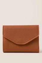 Francesca's Lacy Mini Wallet - Brown