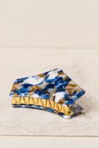 Francesca's Pema Geometric Claw Clip - Blue
