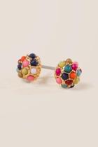 Francesca's Lilli Tiny Confetti Studs - Multi