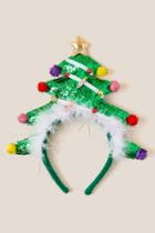 Francescas Christmas Tree Headband - Green