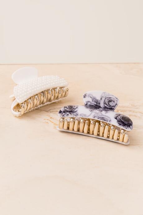 Francesca's Marseille Rose Pearl Claws - White