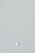 Francesca Inchess Henley Pearl Pendant In Rose Gold - Pearl