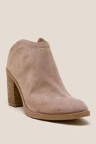 Dv By Dolce Vita Judges Heeled Mule - Taupe