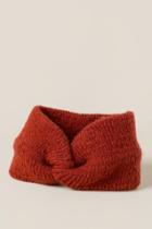 Francesca's Gigi Heavy Knit Turban - Brick