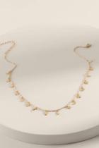 Francesca's Darla Moon & Star Pendant Necklace - Gold