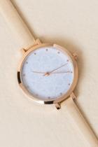 Francesca's Ivey Skinny Watch - Ivory