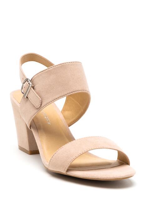 Cl By Laundry Spot On Sling Back Sandal - Nude